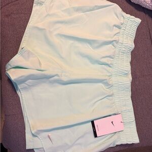 Nike Women's Mint Green Athletic Shorts